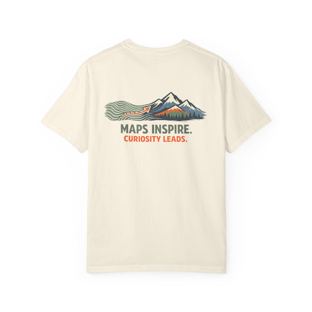 Maps Inspire Curiosity Leads Shirt