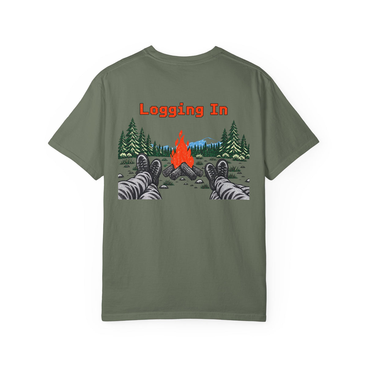 Logging In Camping Tee
