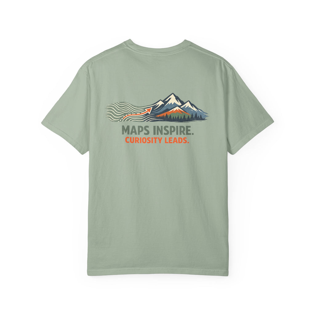 Maps Inspire Curiosity Leads Shirt