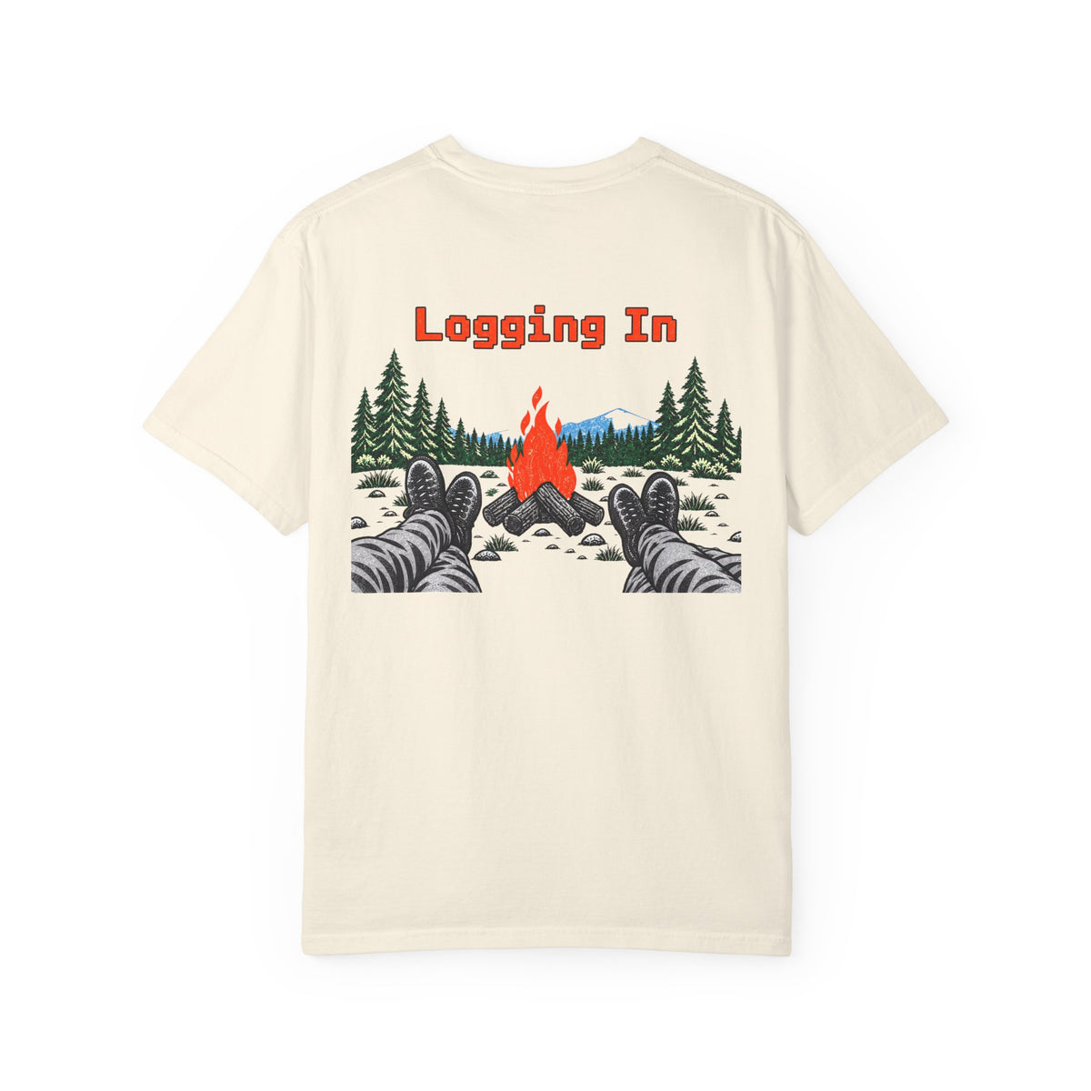 Logging In Camping Tee