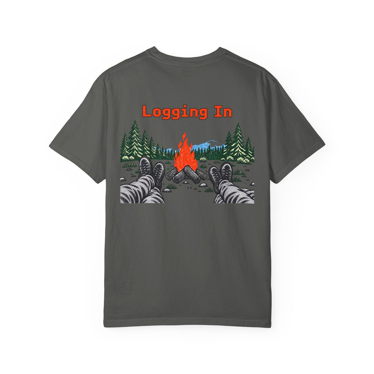Logging In Camping Tee