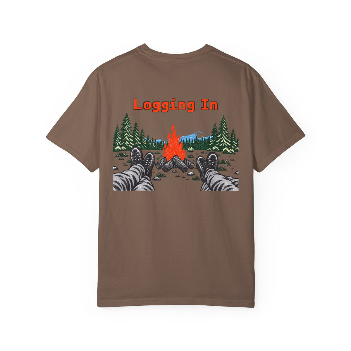 Logging In Camping Tee