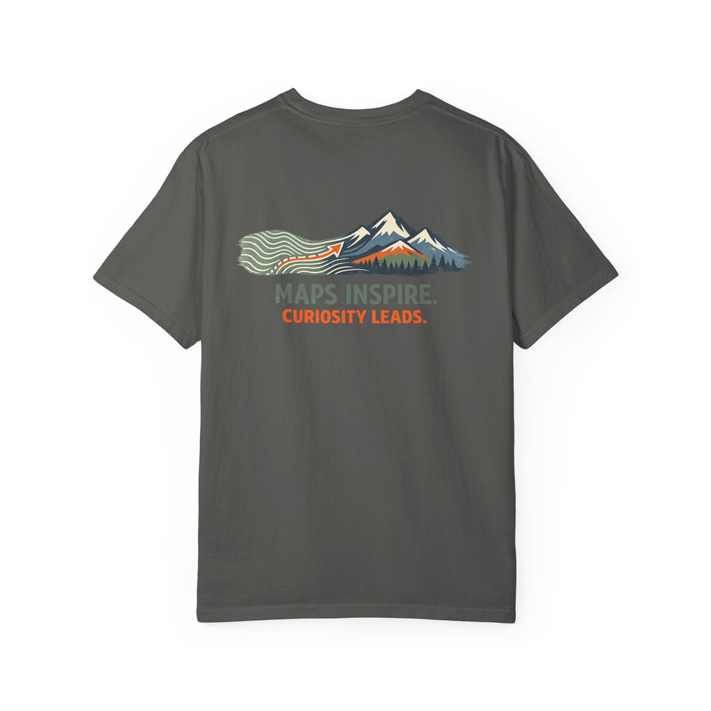Maps Inspire Curiosity Leads Shirt