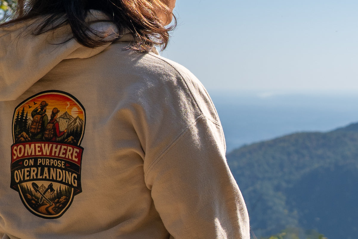 Somewhere on Purpose Hoodie