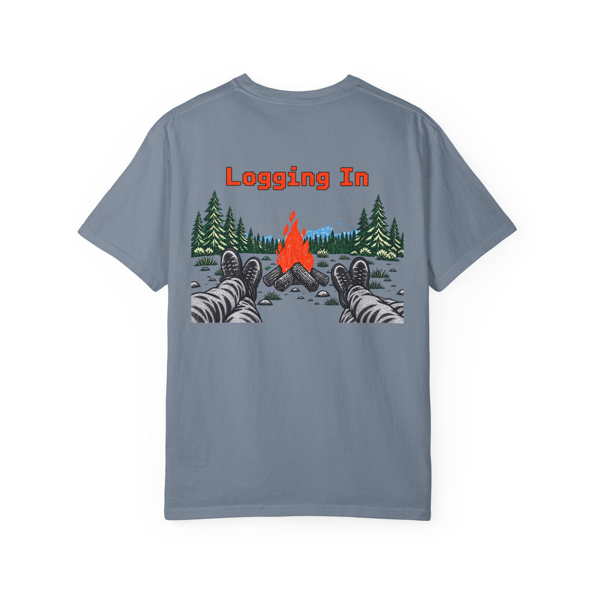 Logging In Camping Tee