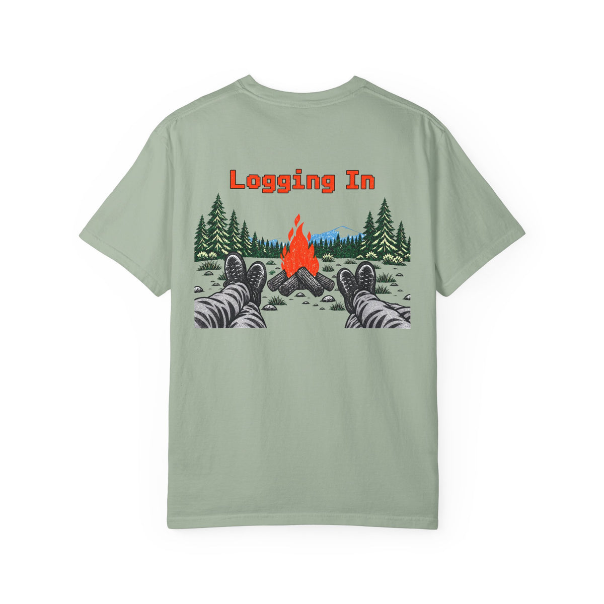 Logging In Camping Tee