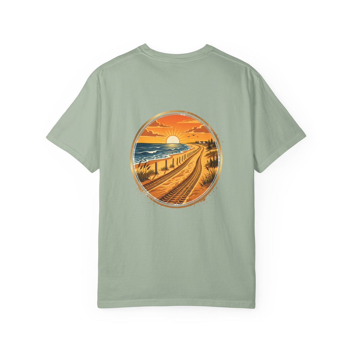 Outer Banks Tire Tracks Tee