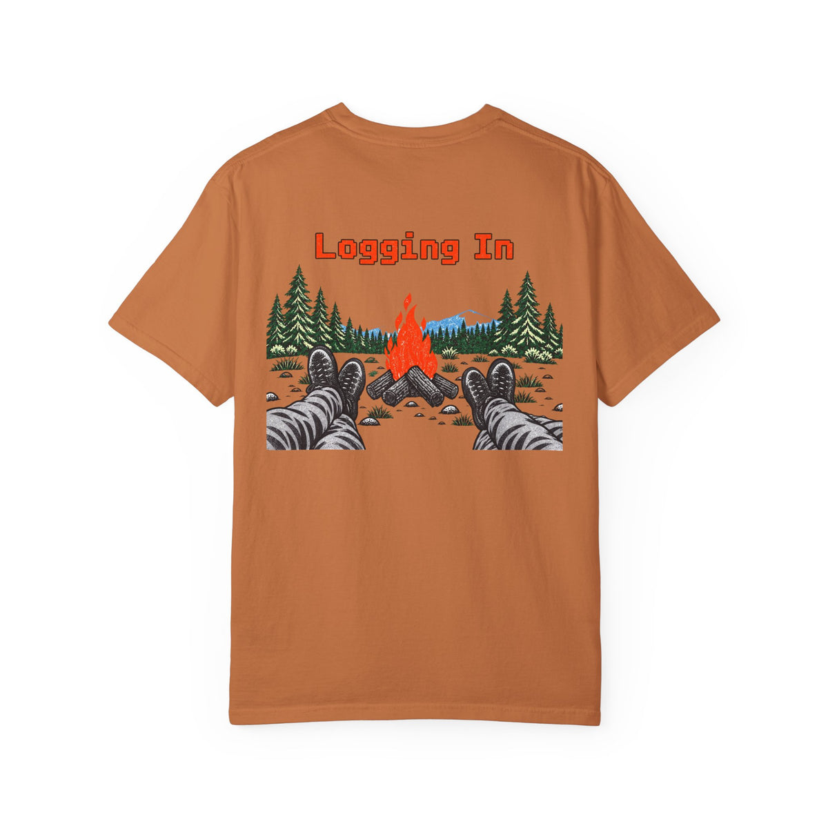 Logging In Camping Tee