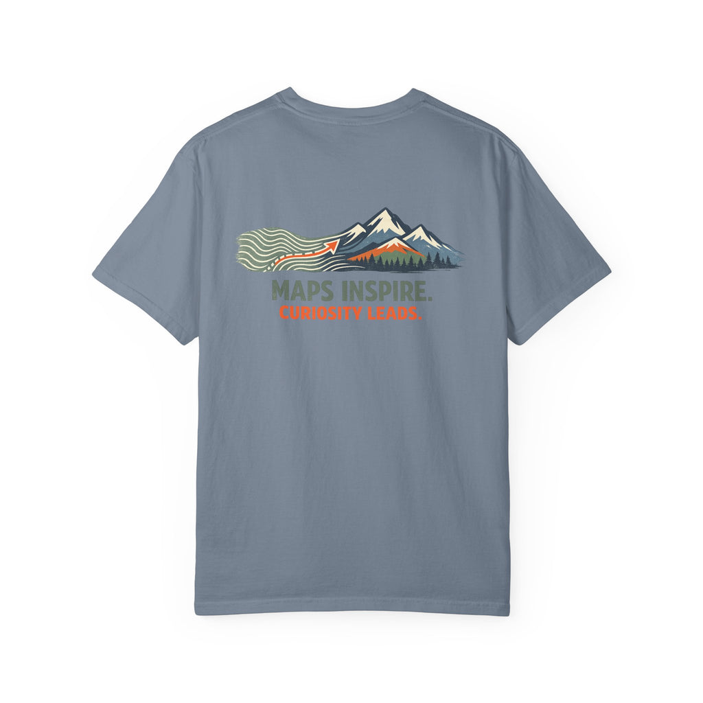 Maps Inspire Curiosity Leads Shirt