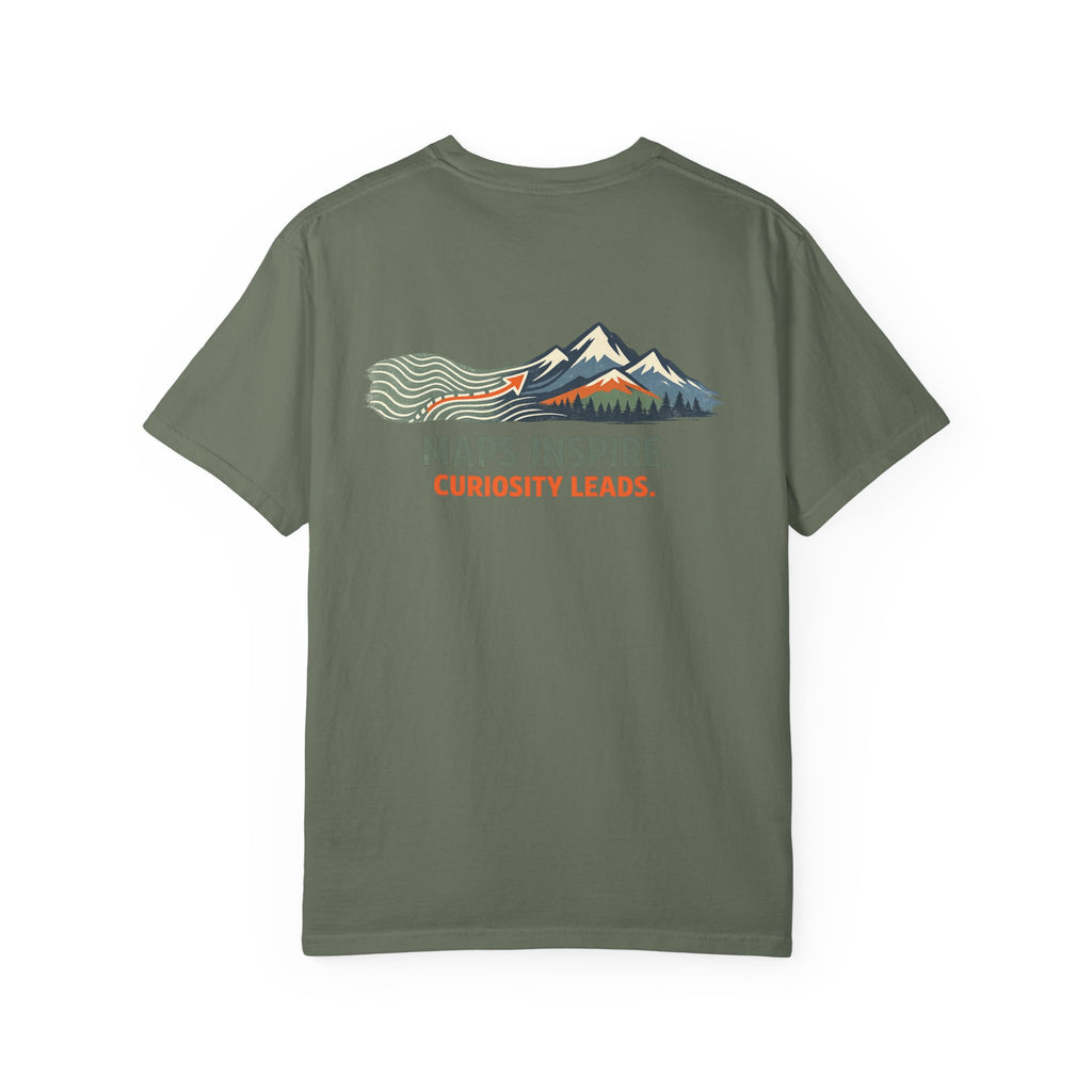 Maps Inspire Curiosity Leads Shirt