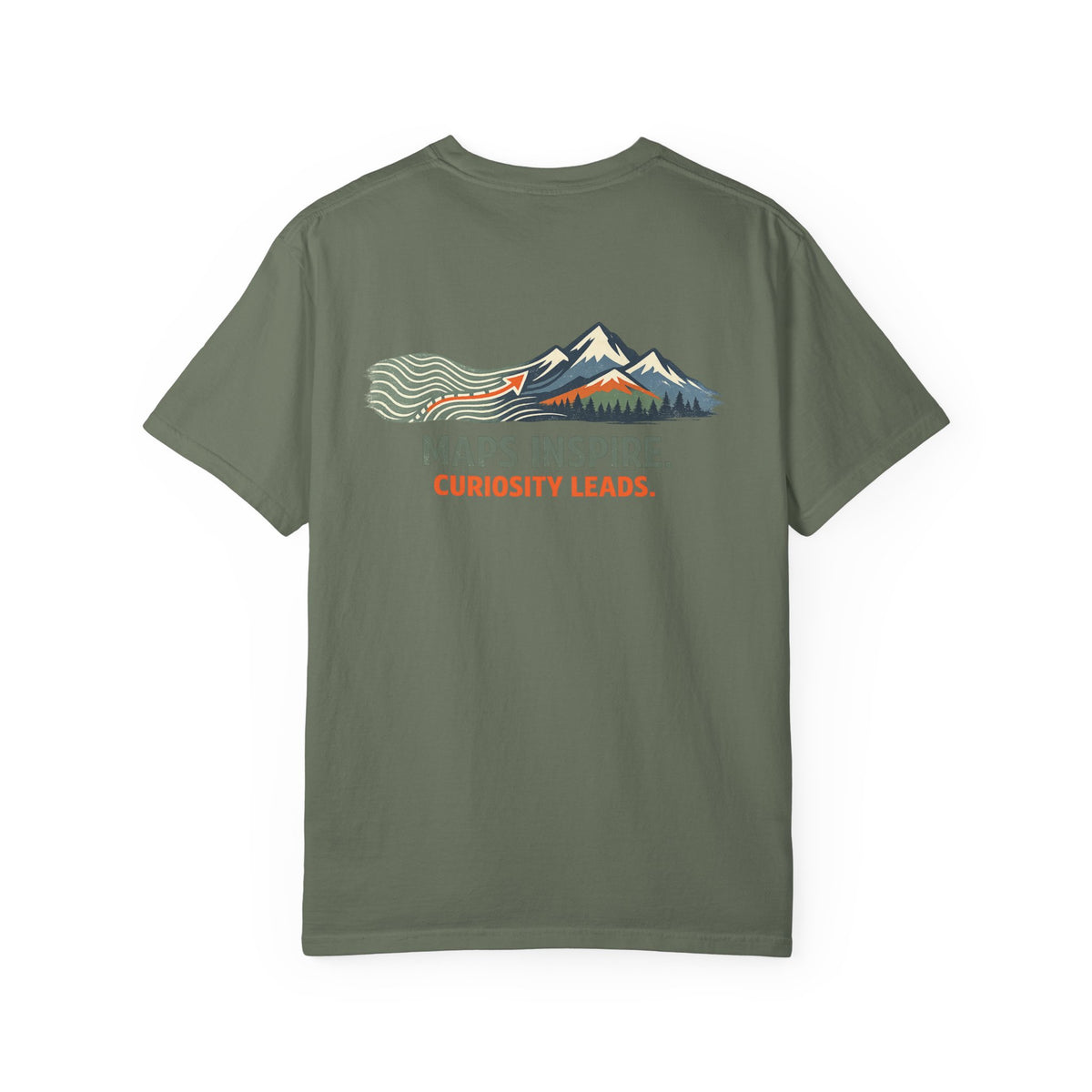 Maps Inspire Curiosity Leads Shirt
