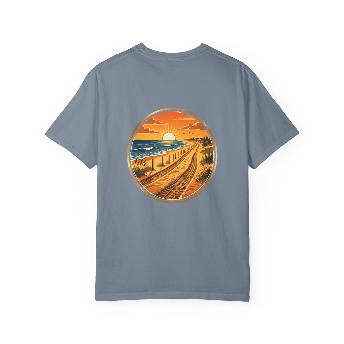 Outer Banks Tire Tracks Tee
