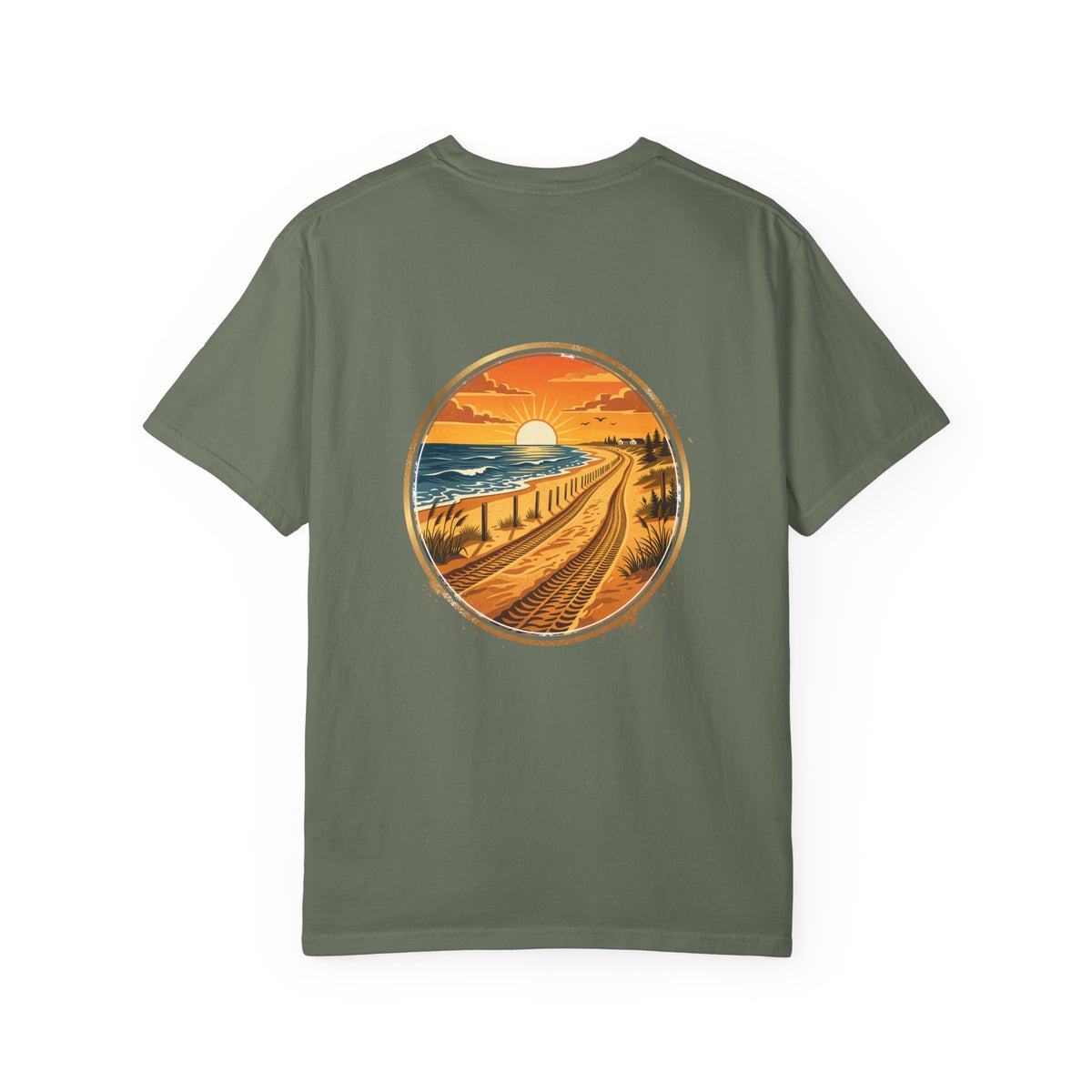 Outer Banks Tire Tracks Tee