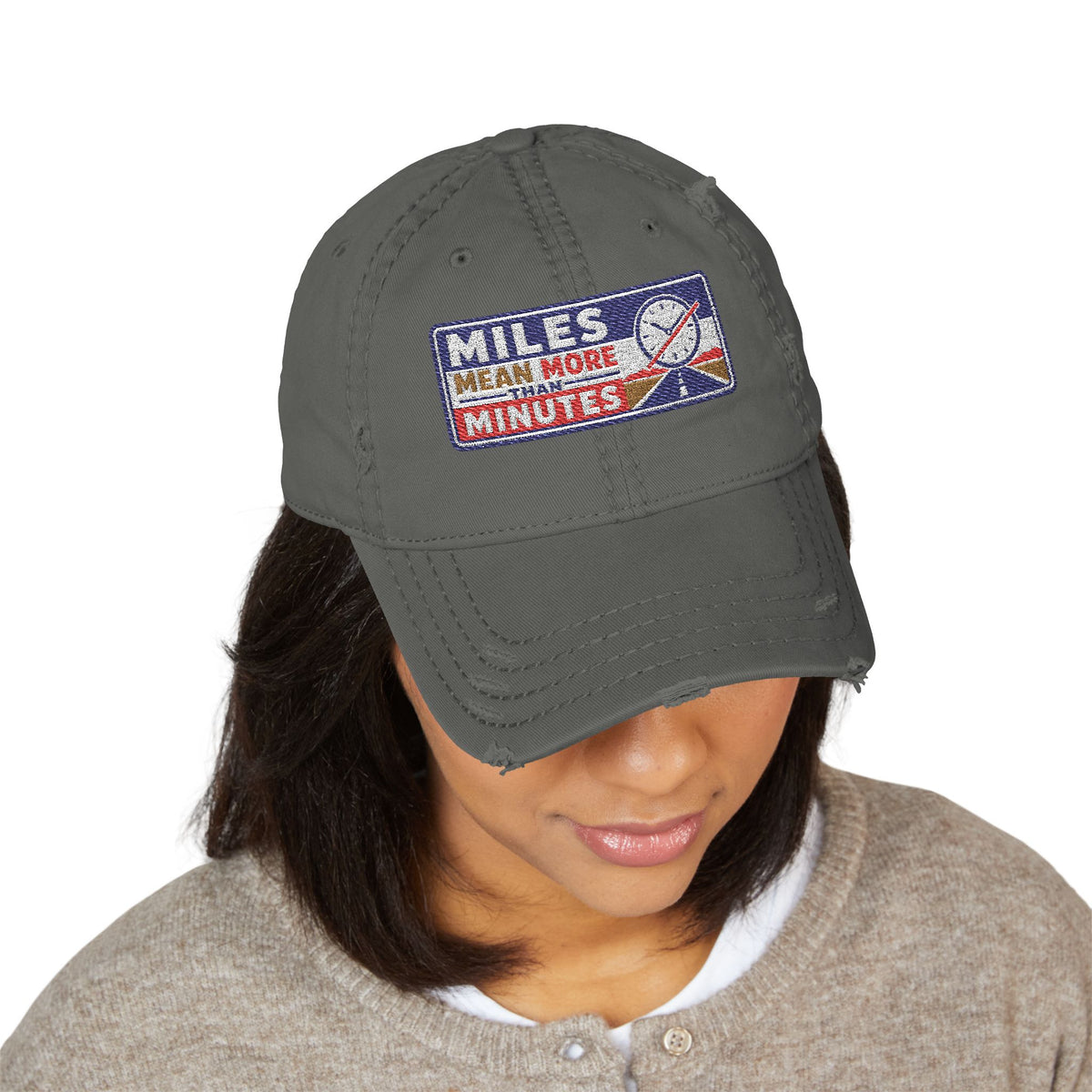 Miles Mean More Than Minutes Hat